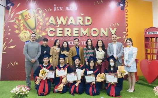 (Báo Giáo dục và Thời đại): 100% học viên đạt IELTS trên 7.0 khi học tại ICE IELTS