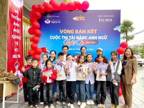 Tìm kiếm tài năng Anh ngữ Nghệ An