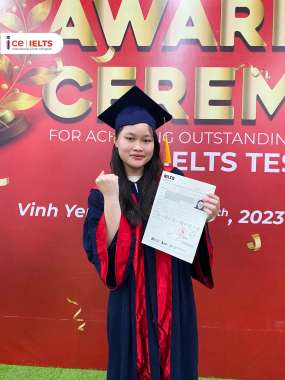 Lễ vinh danh: Học viên trung tâm Anh Ngữ ICE IELTS, 100% đạt 7.0 IELTS