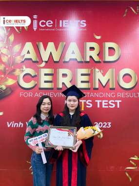 Lễ vinh danh: Học viên trung tâm Anh Ngữ ICE IELTS, 100% đạt 7.0 IELTS
