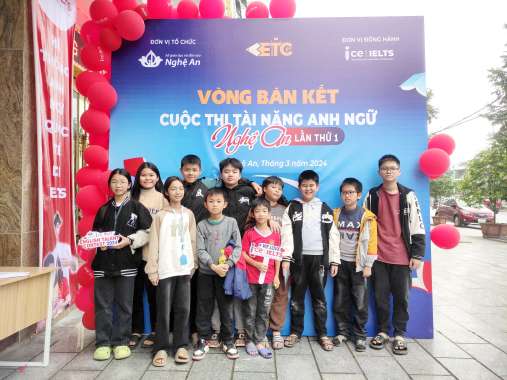 tài năng anh ngữ nghệ an