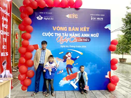 tài năng anh ngữ nghệ an