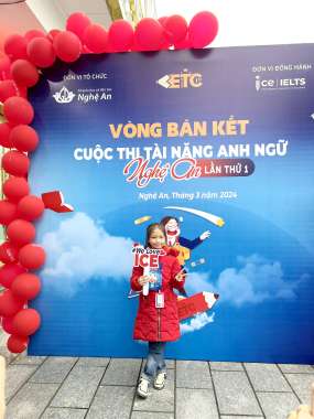 tài năng anh ngữ nghệ an
