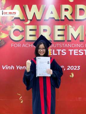 Lễ vinh danh: Học viên trung tâm Anh Ngữ ICE IELTS, 100% đạt 7.0 IELTS