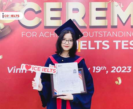 Lễ vinh danh: Học viên trung tâm Anh Ngữ ICE IELTS, 100% đạt 7.0 IELTS
